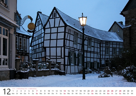 Kalender 2025 „Hattingen – romantisch!"